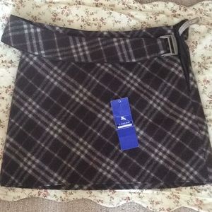 BURBERRY Blue Label plaid miniskirt